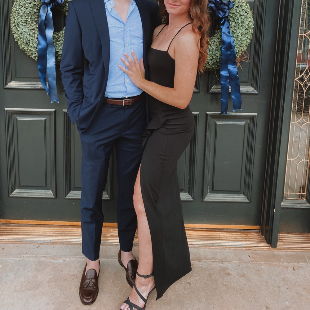 Black Formal Dress with Slit